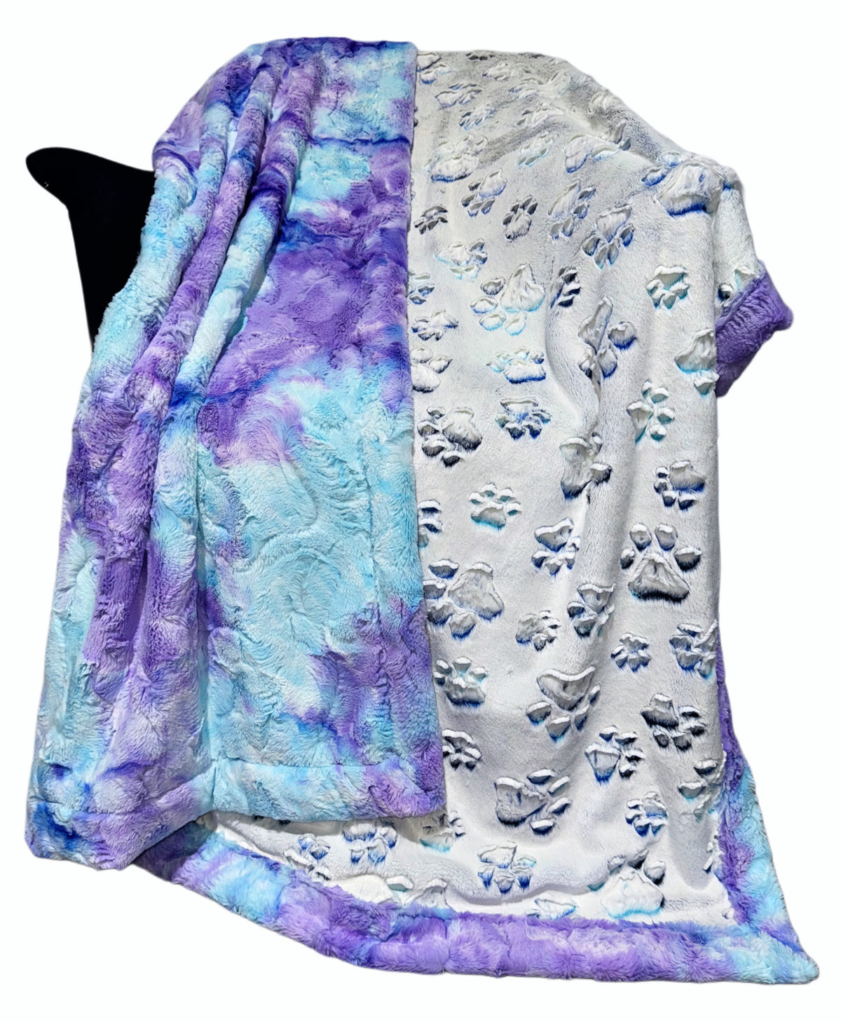 Prism Paws + Mermaid Sorbet Throw Size