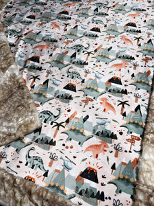 Cute Dino XL Crib Size