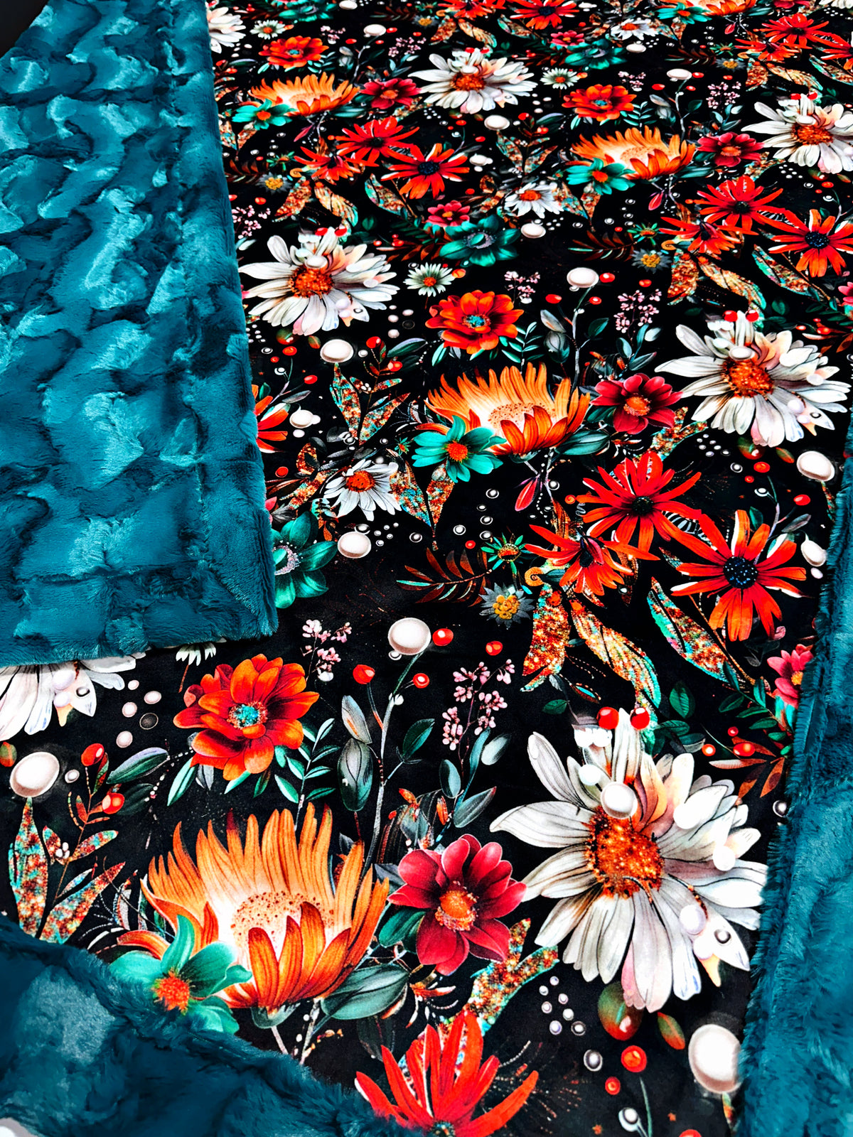 Dark Florals XL Adult Size