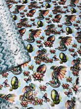 Load image into Gallery viewer, Floral Dragons XL Adult Size