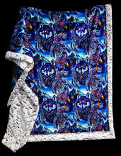 Load image into Gallery viewer, Floral Tribal Wolves XL Adult Size