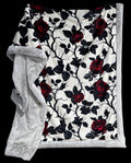 Extra Luxe Snow Bunny Dove + Goth Roses XL Adult Size
