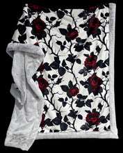 Load image into Gallery viewer, Extra Luxe Snow Bunny Dove + Goth Roses XL Adult Size
