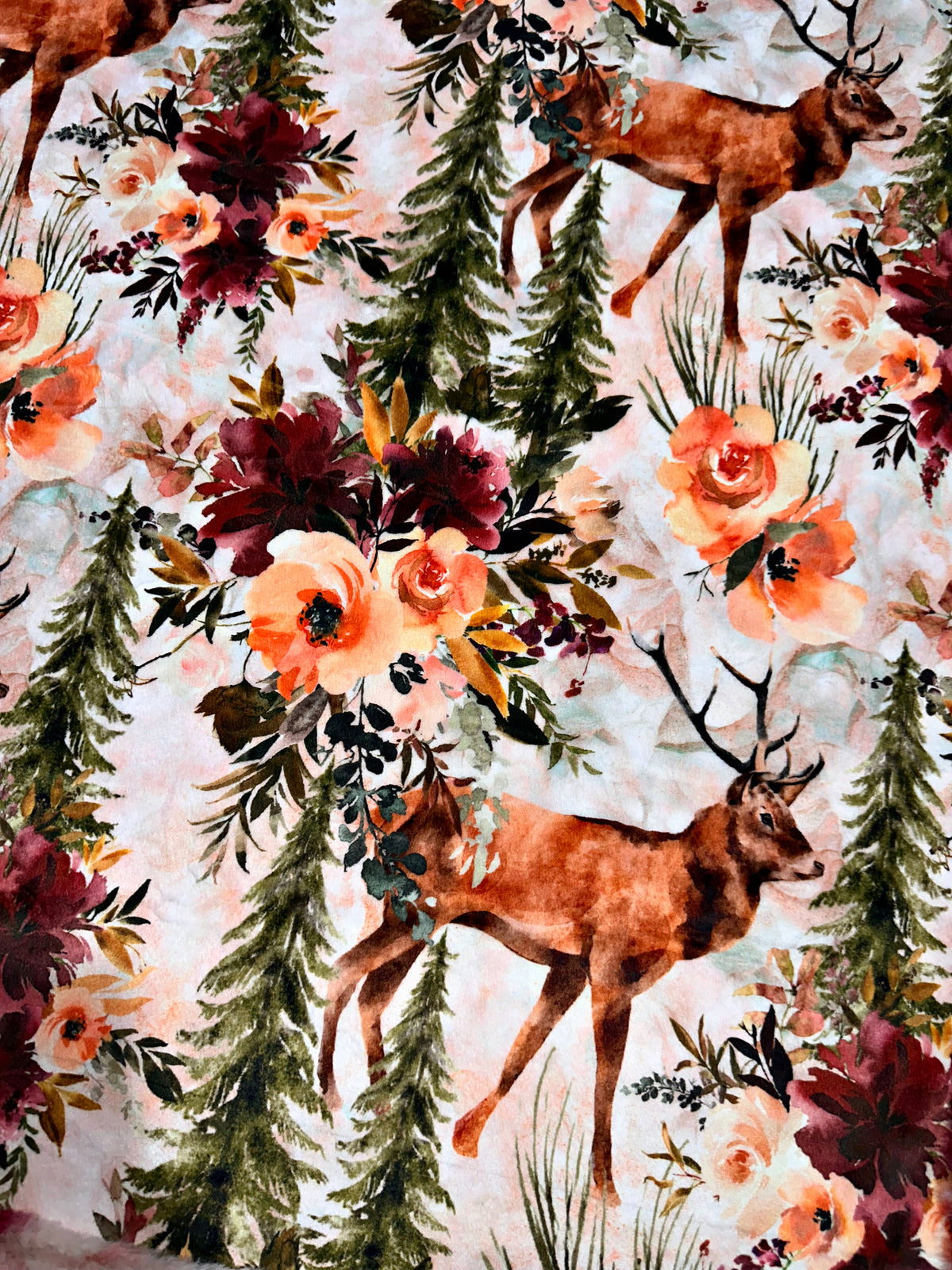 Extra Luxe Floral Stag Baby Size