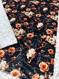 Floral Skulls XL Adult Size