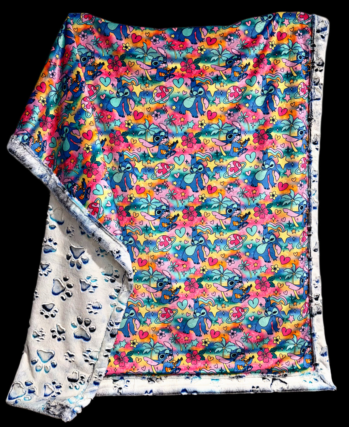 Prism Paws Throw