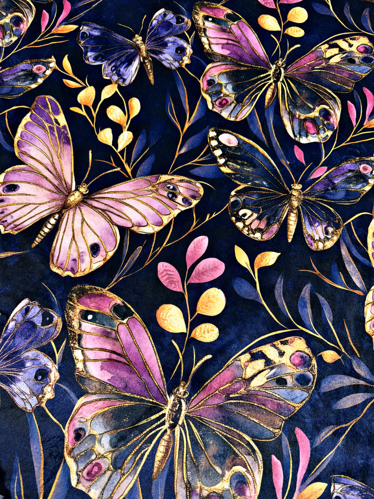 Extra Luxe Wild Rose Frosted Sydney + Butterflies XL Adult Size