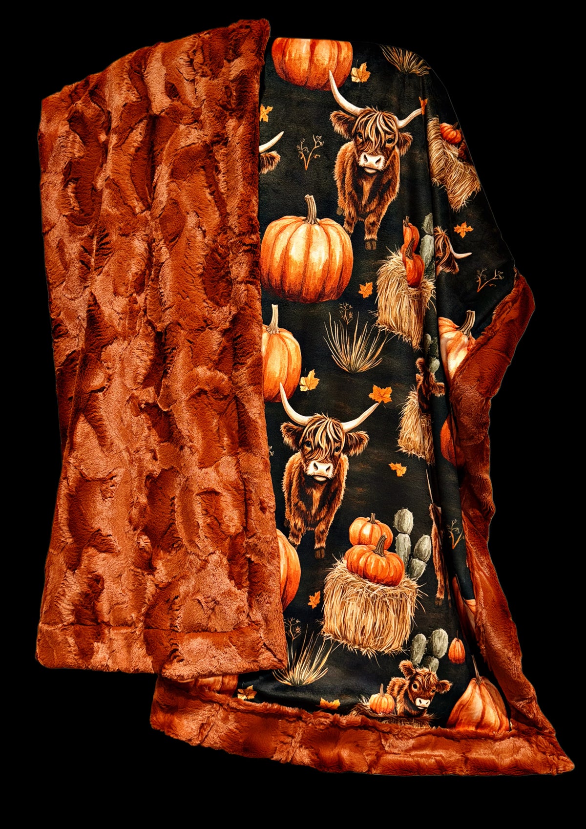 Cozy Highland Cows XL Adult Size