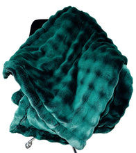 Load image into Gallery viewer, Double Extra Luxe Frosted Everglade Powder Puff XL Adult Size