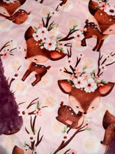 Load image into Gallery viewer, Floral Fawn Lovey Size