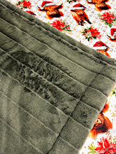 Load image into Gallery viewer, Extra Luxe Highland Cows + Iced Sydney Pine Grove XL Adult Size