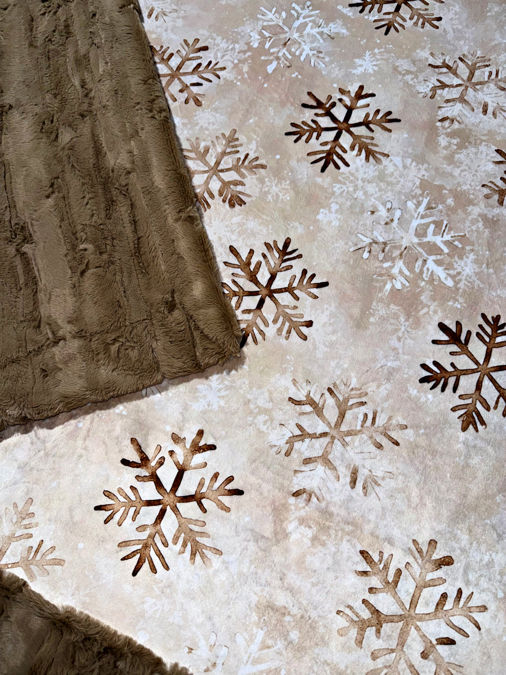 Golden Snowflakes XL Adult Size
