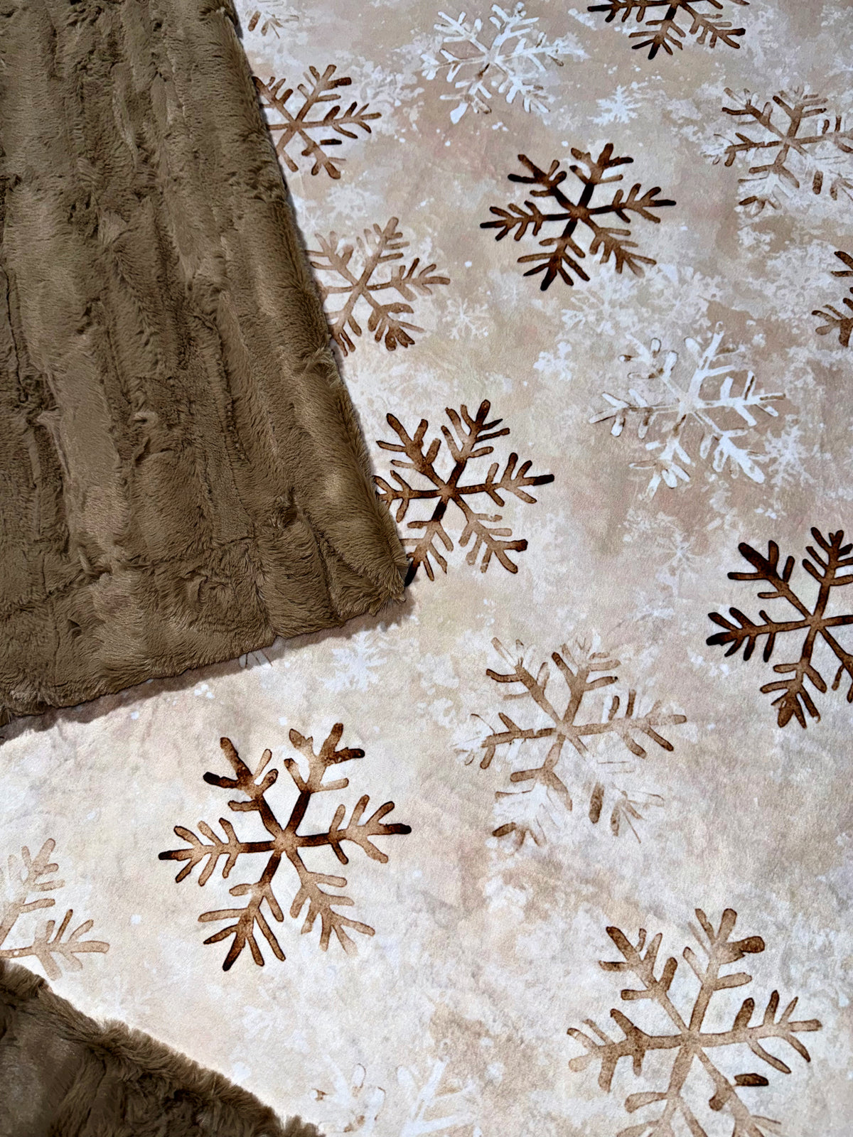 Golden Snowflakes XL Adult Size