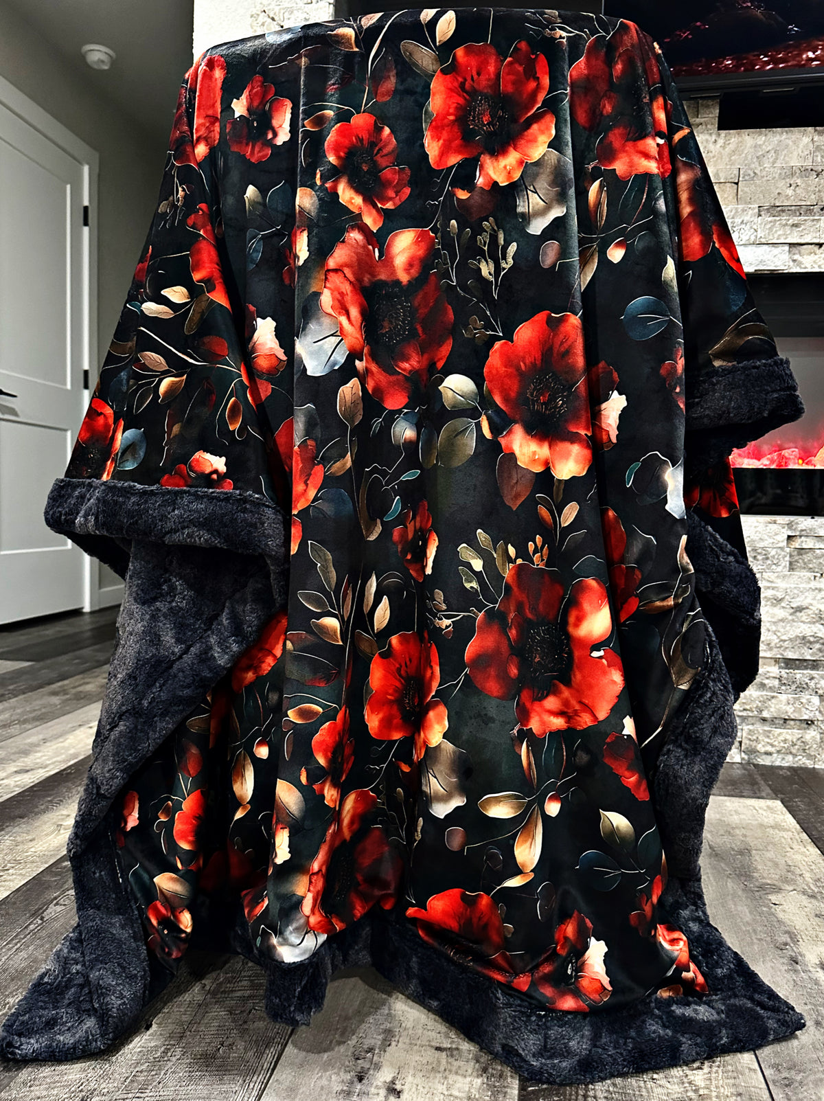 Dark Poppy XL Adult Size