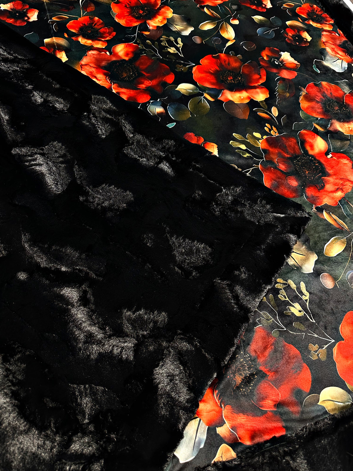 Deep Poppies XL Adult Size