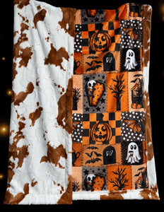 Haunted Faux Quilt XL Adult Size