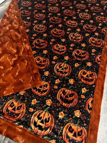 Embroidered Pumpkins XL Adult Size