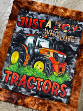 Load image into Gallery viewer, Tractor Boy Lovey Size