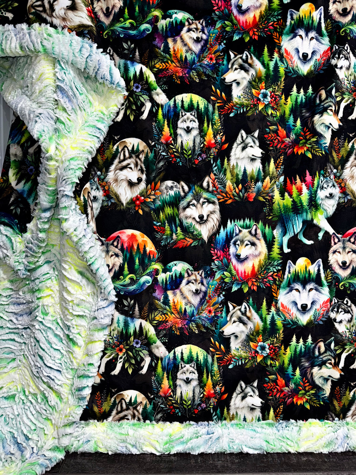 Forest Wolves XL Adult Size