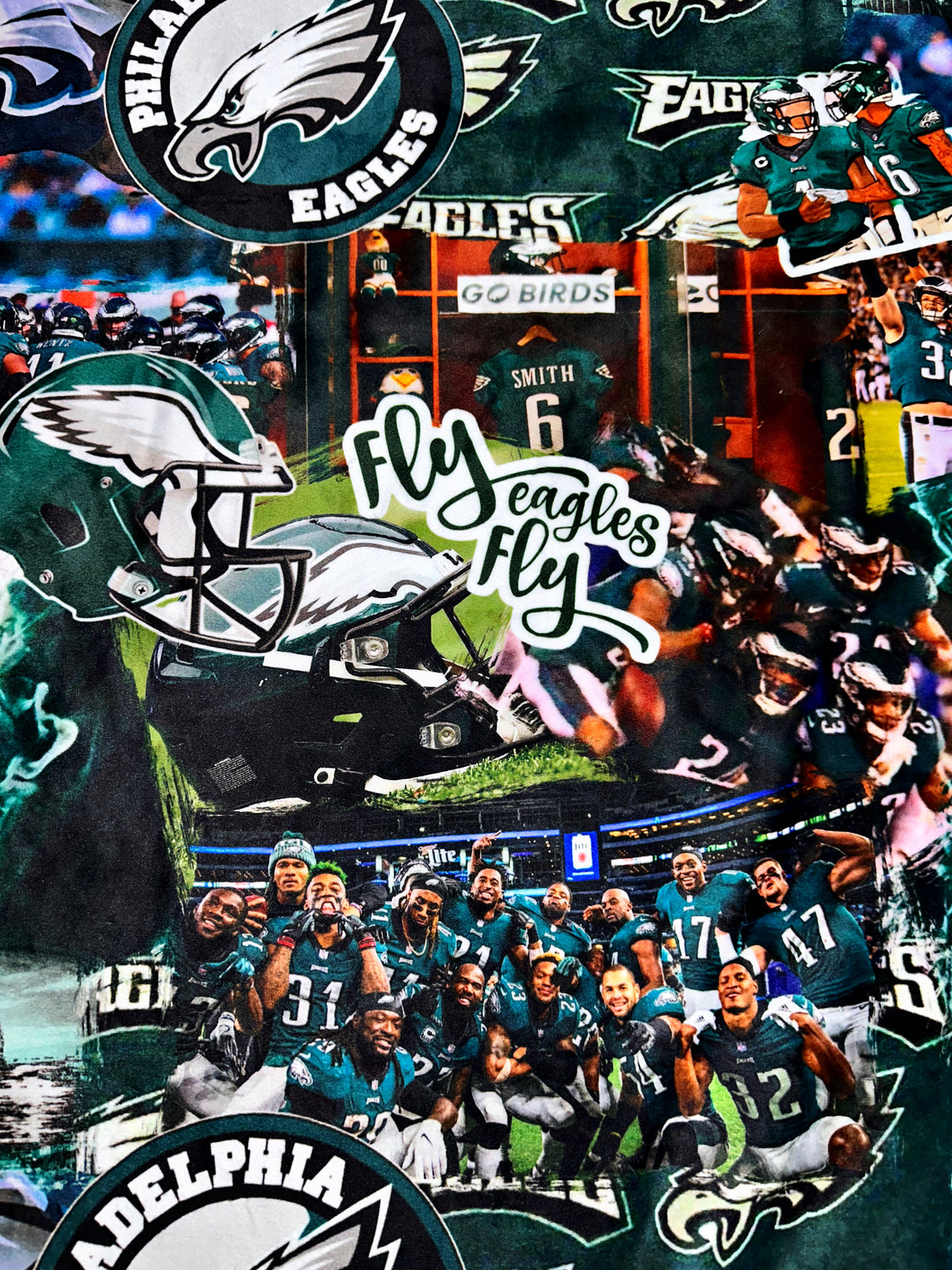 Eagles XL Crib Size