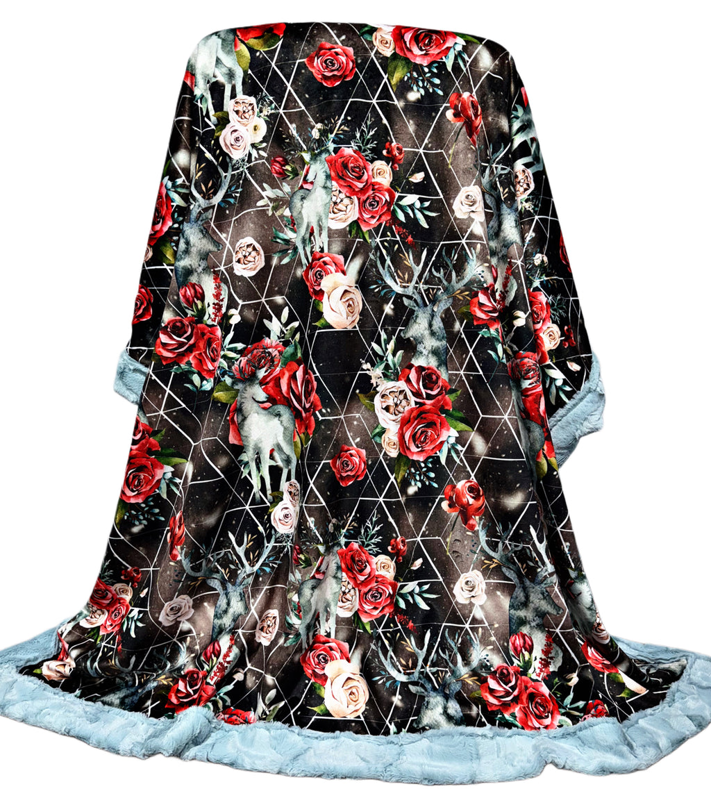 Raindrop Rose Deer XL Adult Size