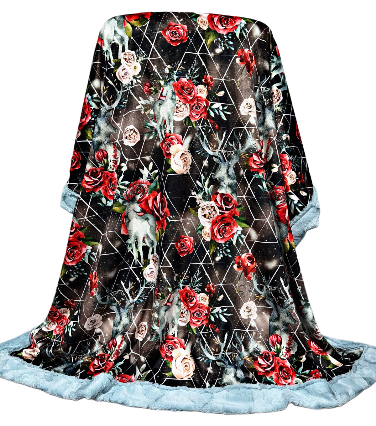 Raindrop Rose Deer XL Adult Size