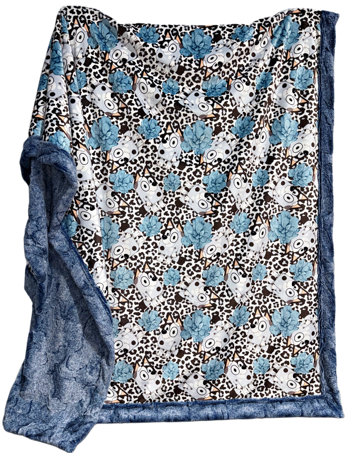Blue Florals XL Adult Size