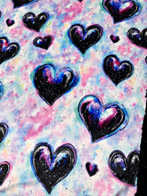 Load image into Gallery viewer, Black Hearts XL Adult Size