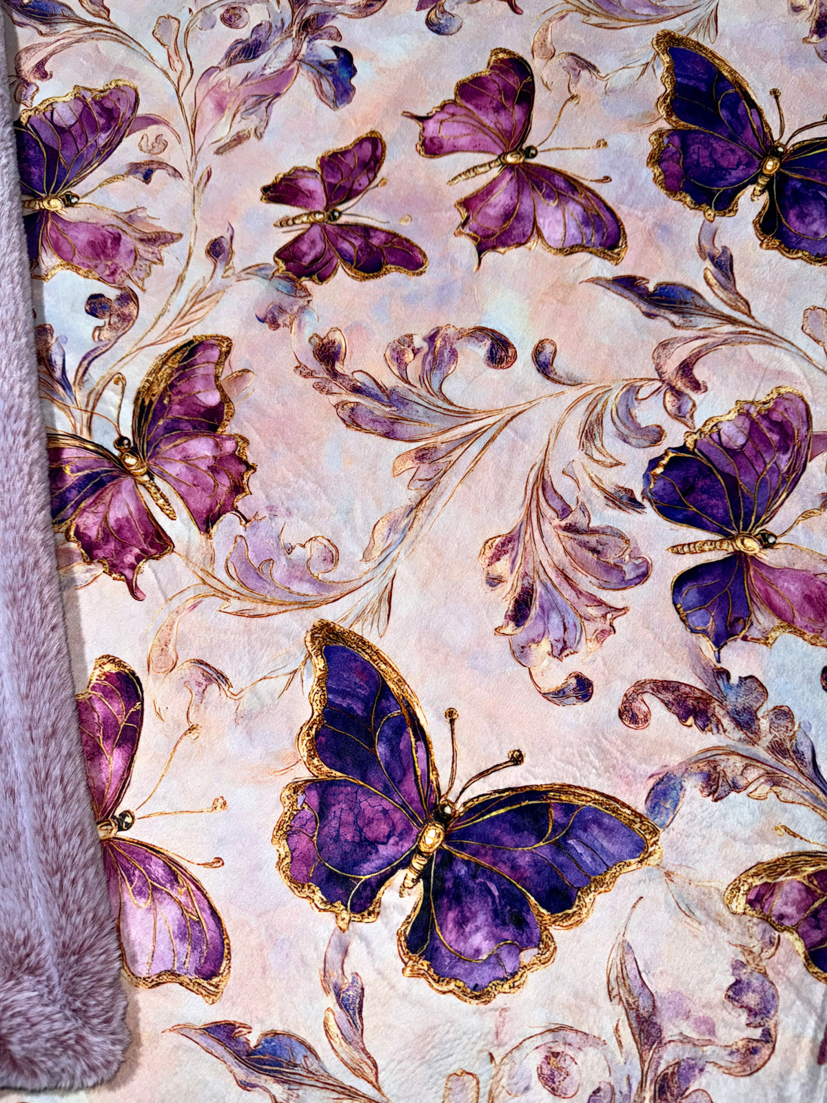 Extra Luxe Iced Wild Rose Sydney + Purple Quartz Butterflies XL Adult Size