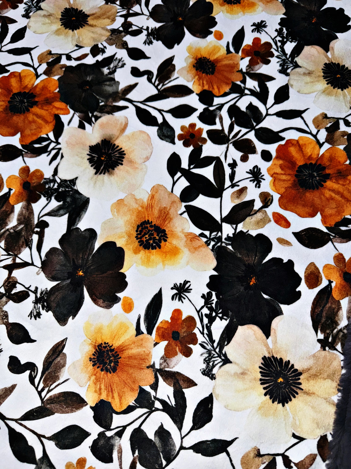 Dark Moody Florals XL Adult Size