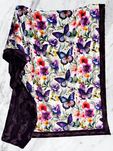 Violet Butterflies Adult Size