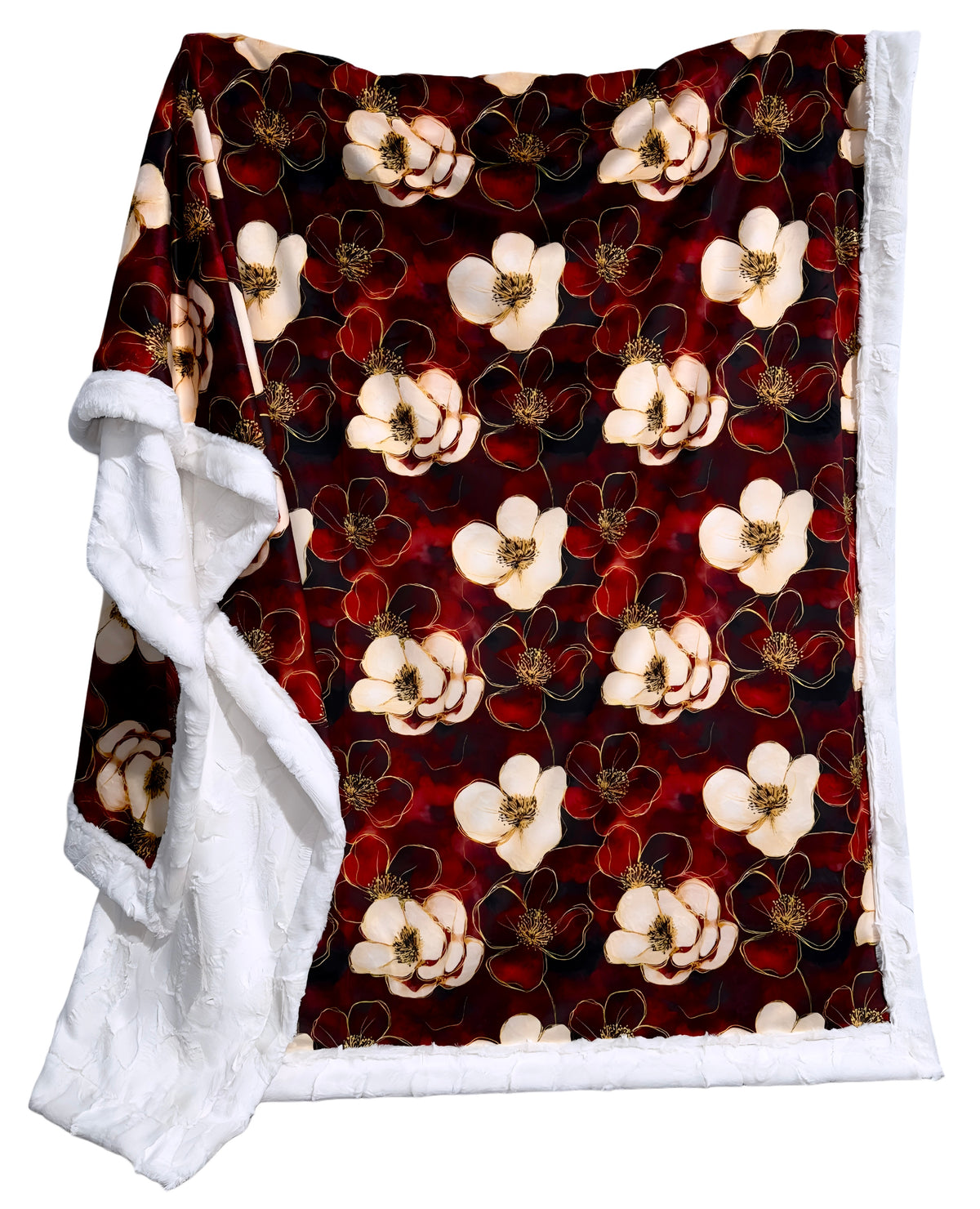 Merlot + Crème Florals XXL Adult Size