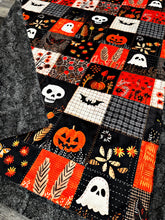 Load image into Gallery viewer, Halloween Faux Quilt XL Adult Size