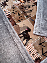 Load image into Gallery viewer, Extra Luxe Glazed Sand Dollar Encore + Hunt Faux Quilt XL Adult Size