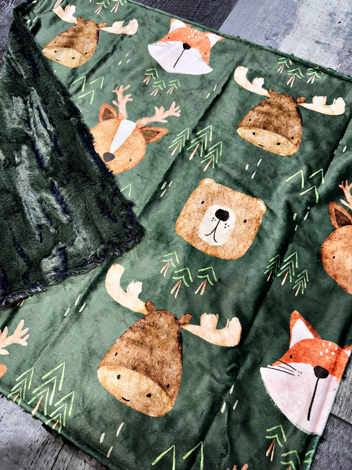 Woodland Buddies Lovey Size