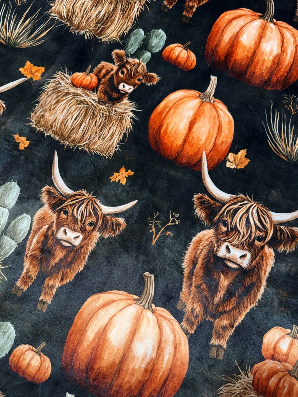 Fall Highland Cows Xl Adult