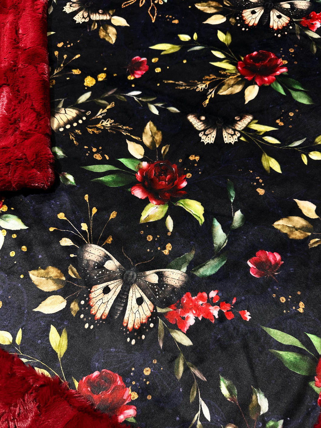 Floral Butterflies XL Adult Size