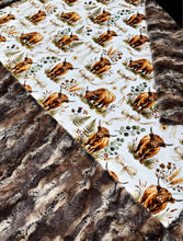 Load image into Gallery viewer, Pretty Highland Cows - Driftwood Wild Rabbit XL Adult Size