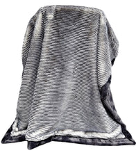 Load image into Gallery viewer, Extra Luxe Tinsel Arctic Owl + Charcoal Hide XL Adult Size
