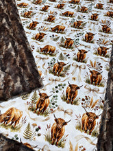 Load image into Gallery viewer, Pretty Highland Cows - Driftwood Wild Rabbit XL Adult Size