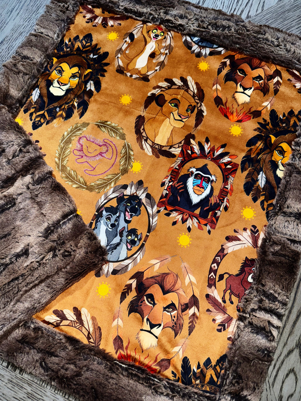 Lion Lovey Size