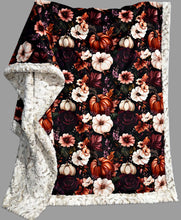 Load image into Gallery viewer, Pretty Floral Pumpkins XL Adult Size