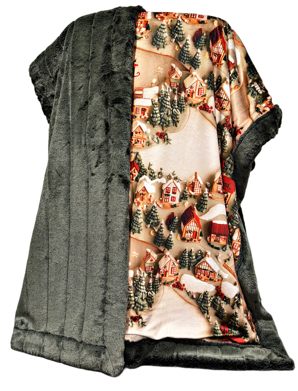 Extra Luxe Iced Sydney Pine + Cozy Village XL Adult Size