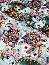 Load image into Gallery viewer, Butterflies+ Fancy Sea Turtles XL Adult Size
