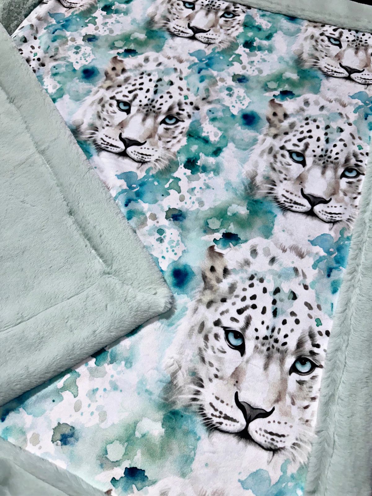 Extra Luxe Snow Leopard Baby Size