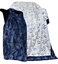 Load image into Gallery viewer, Nautical Prism Paws + Chambray XL Adult Size