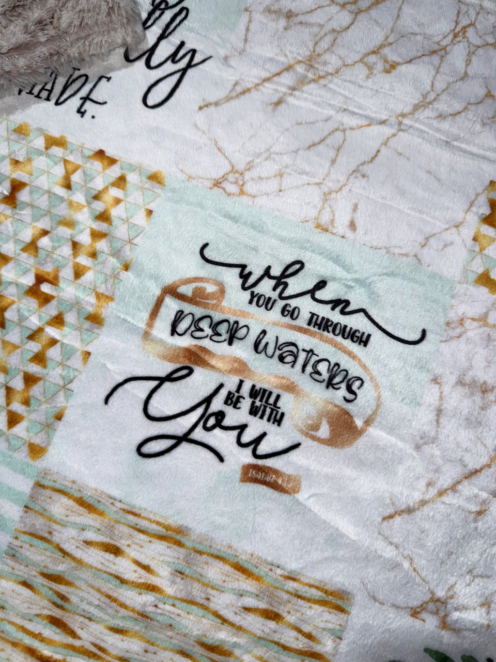 Fearfully Wonderfully Made Throw Size