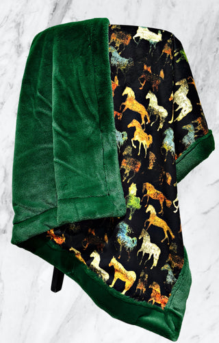 Extra Luxe Wild Horses XL Adult Size