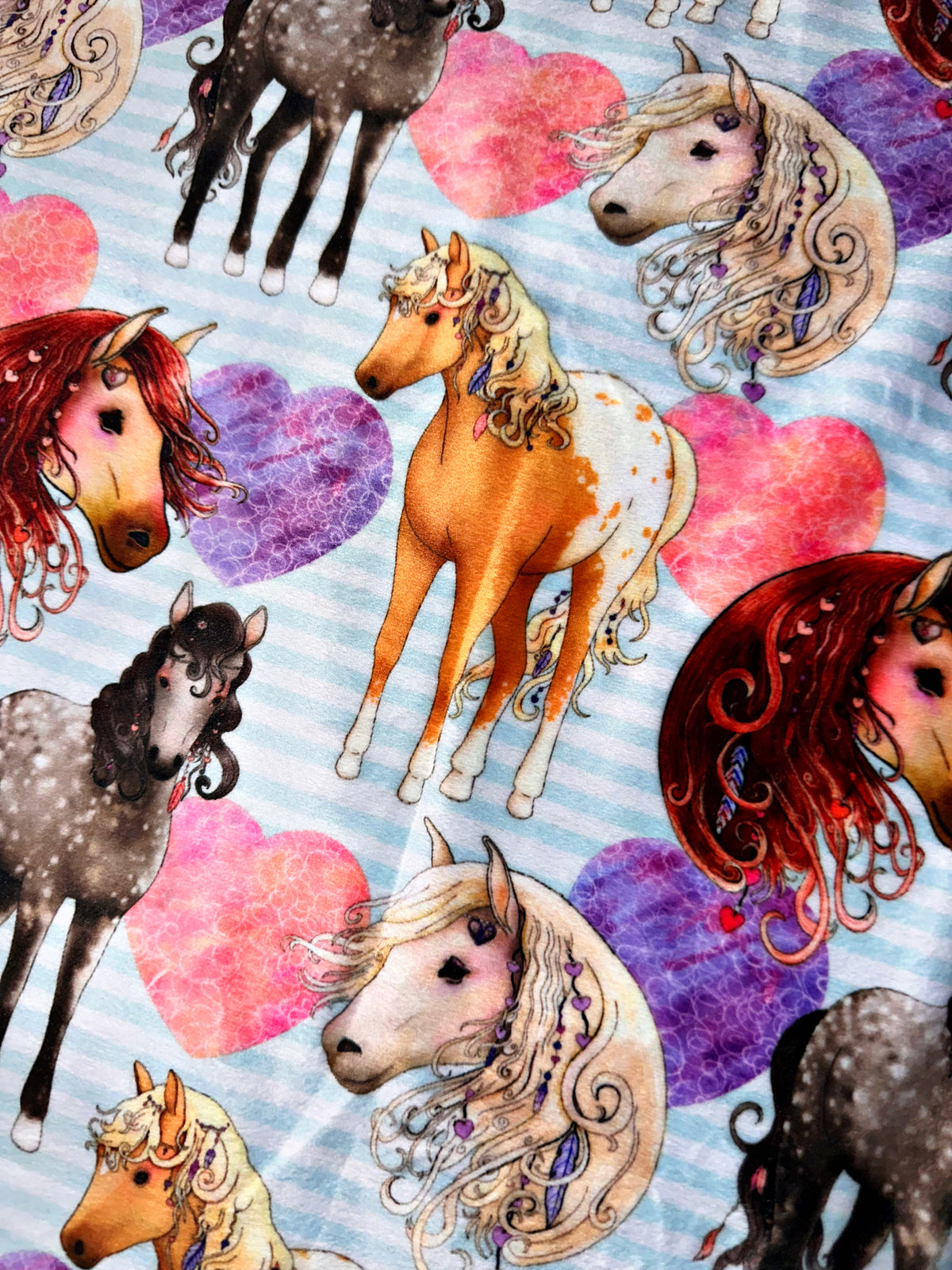 Sweetheart Horses XL Crib Size