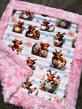 Load image into Gallery viewer, Highland Cow Easter Eggs Lovey Size